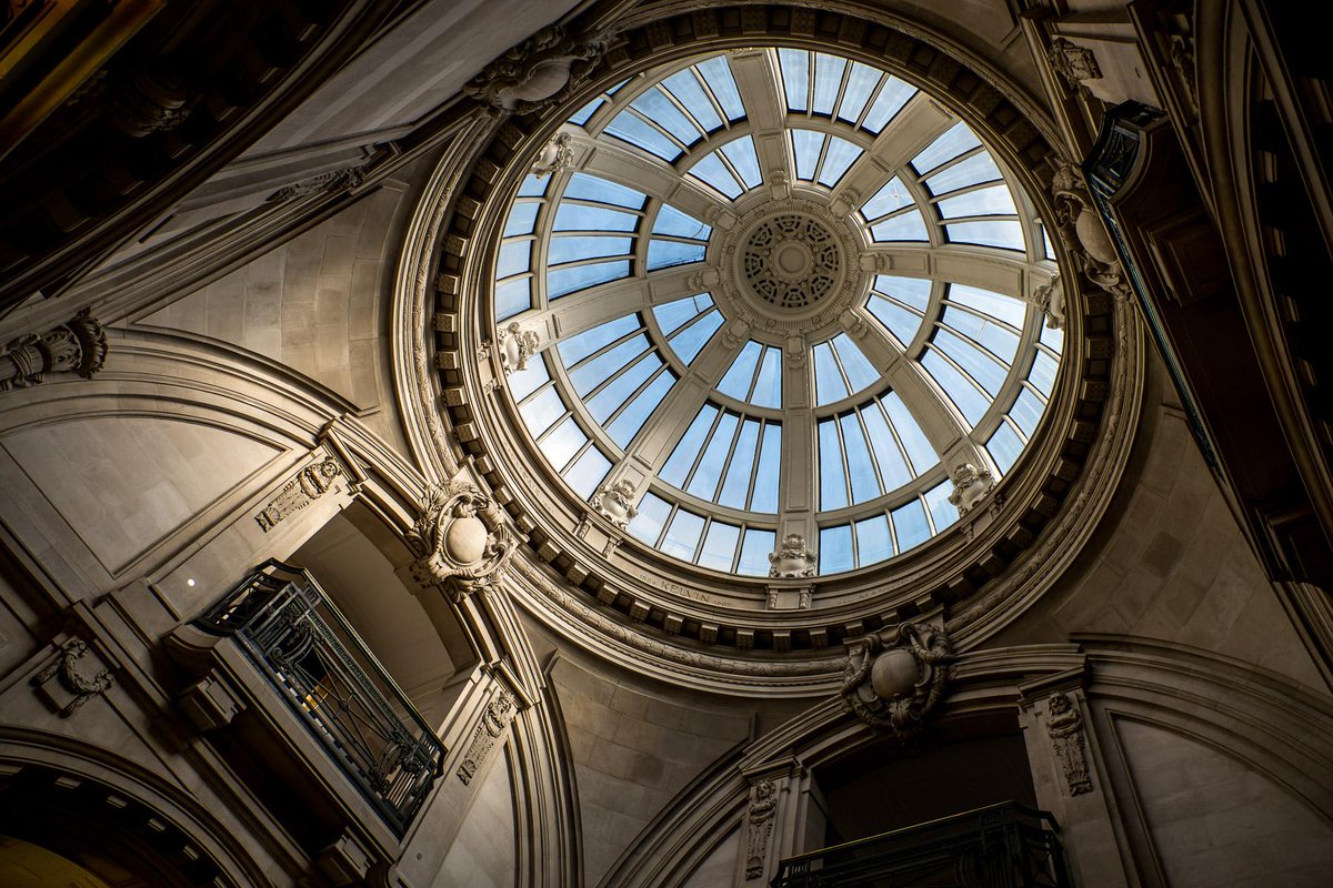 wemakepicture's tweet photo. The domed roof at the fantastic One Great George Street @OGGSVenue award winning conference, wedding &amp; events venue http://t.co/8EIPFAcgIi