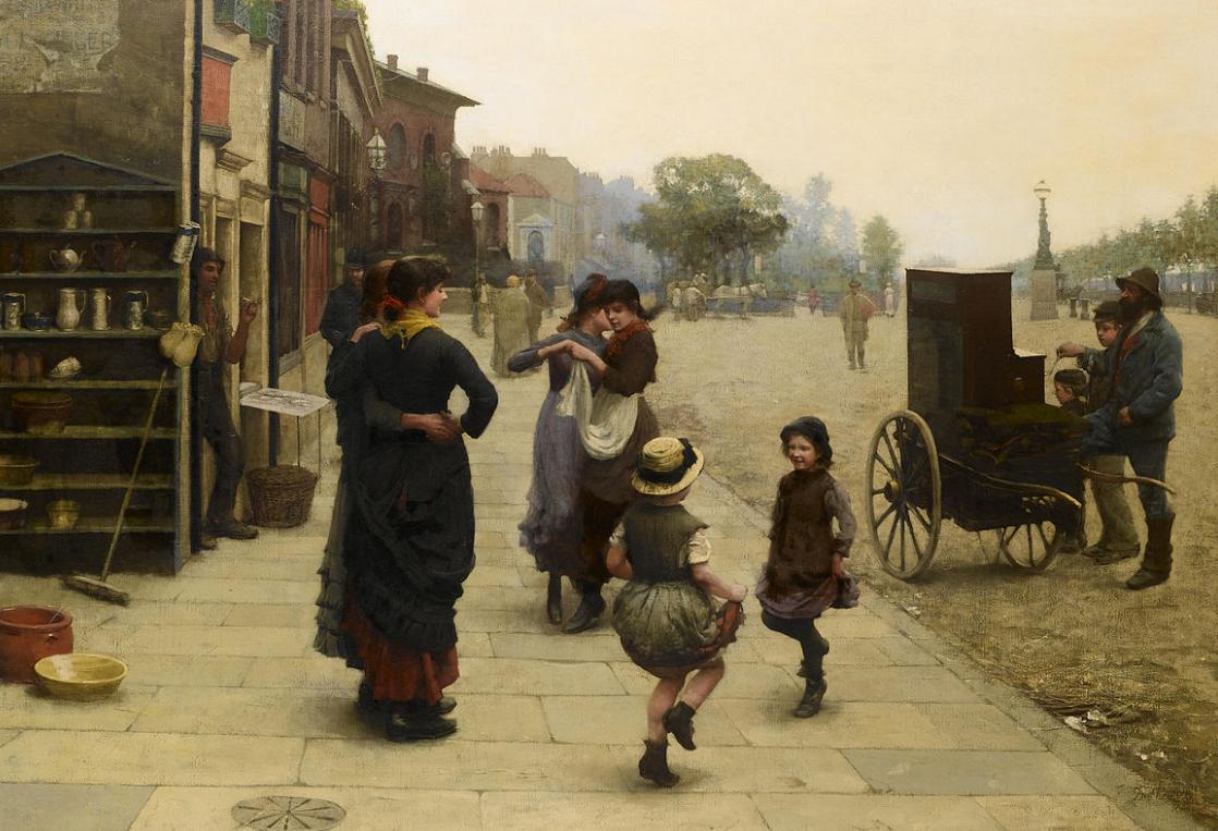 THE WAY WE ARE
An impromptu dance - Scene on the Chelsea embankment
Frederick Brown,1883
🌻🌞<a href="/Asamsakti/">Dil</a> <a href="/N2312Neagoe/">Vicky</a>