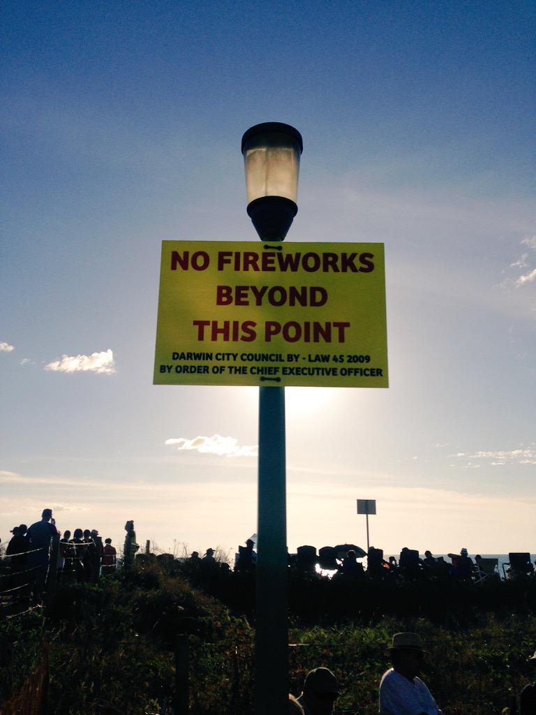 abcdarwin's tweet photo. A literally only in the Territory sort of sign on a truly Territory sort of day. #TerritoryDay http://t.co/Lu6Nxz7sOJ