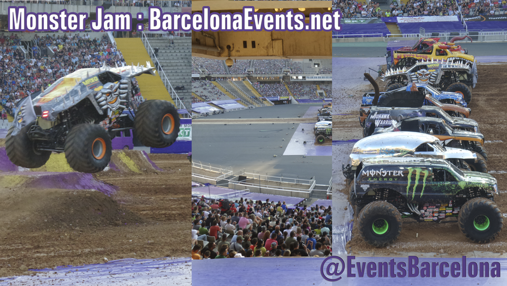barcelonaevents's tweet photo. #MonsterJam Monster Truck Event Barcelona 2015 : Don't Miss The Next One #BarcelonaEvents : http://t.co/P24O3xhBml http://t.co/Dqmn0pQFcU