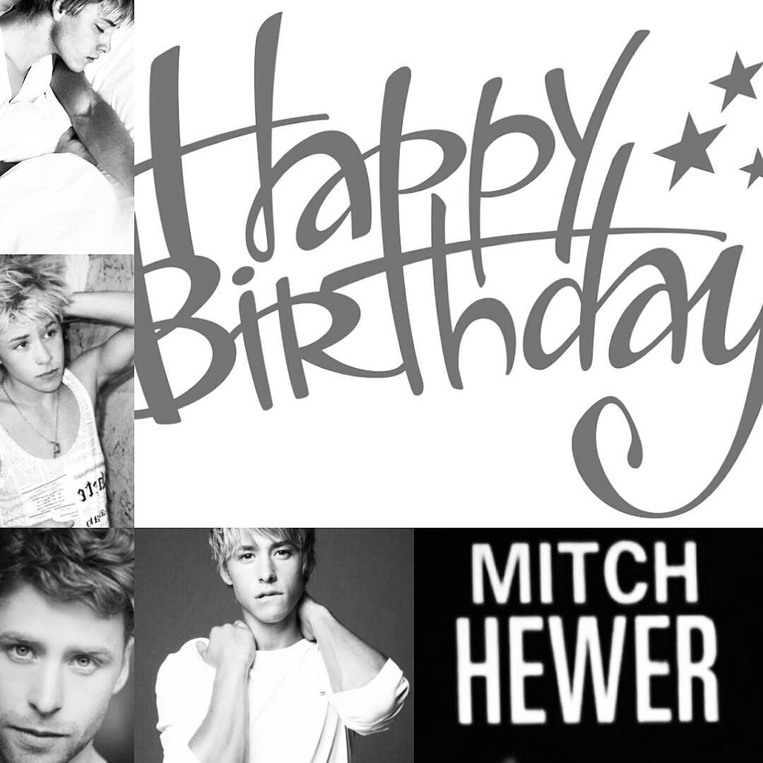 Happy birthday to none other, than Mitch Hewer 