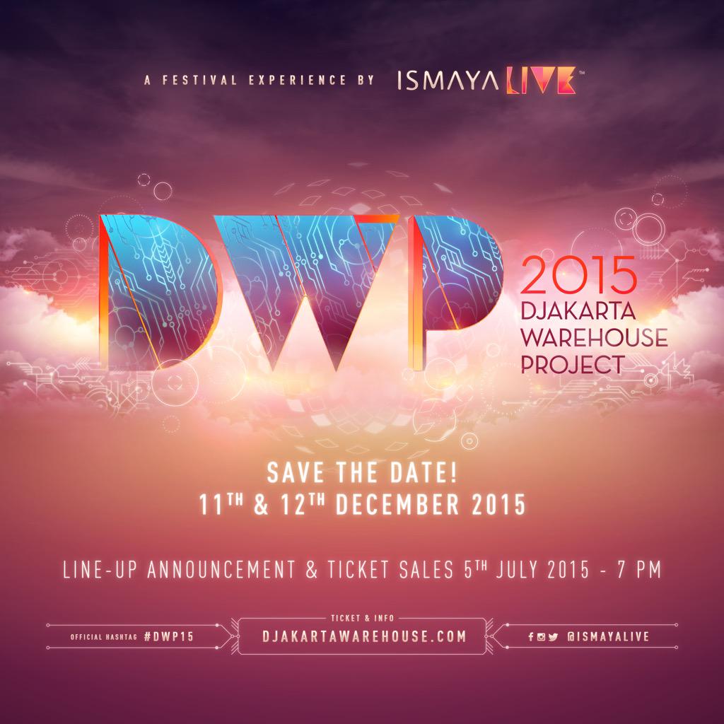 IsmayaLive's tweet photo. Southeast Asia's biggest dance music festival #DWP15 is coming back on December 11 &amp; 12! Lineup announcement July 5! http://t.co/GiUkcmRveU