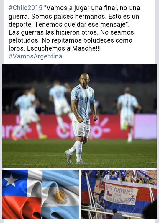 sebasanchezAR's tweet image. #MascheranoHaceQue el fútbol sea sólo fútbol. Las palabras justas, ¡ídolo!