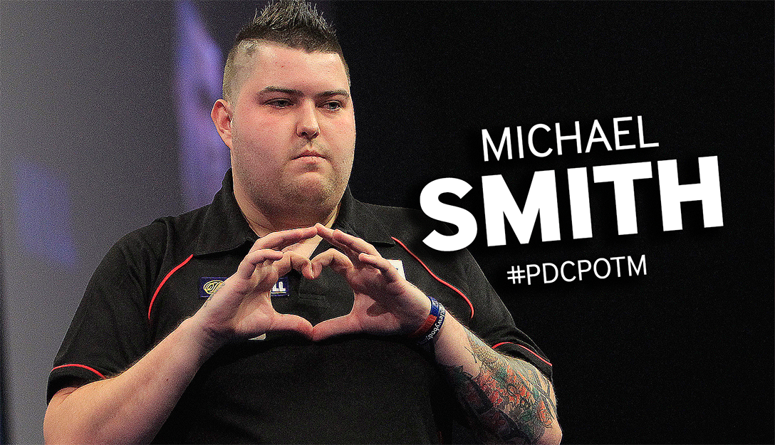 OfficialPDC's tweet photo. Retweet to vote for International Darts Open winner @BullyBoy180 as your #PDCPOTM for June. http://t.co/BKfrOqLVQr