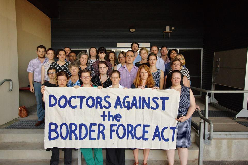 Australian gagging law operational break it! say detention centre