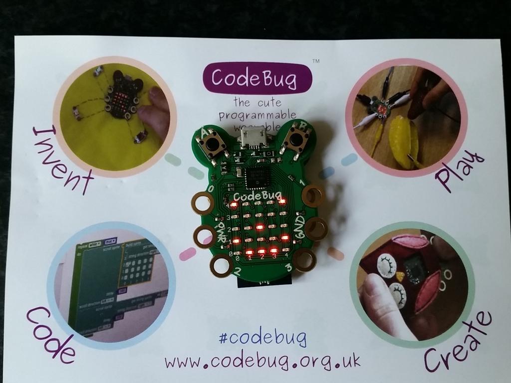 ForToffee's tweet image. My @_codebug has arrived. Big smiles all round #codebug