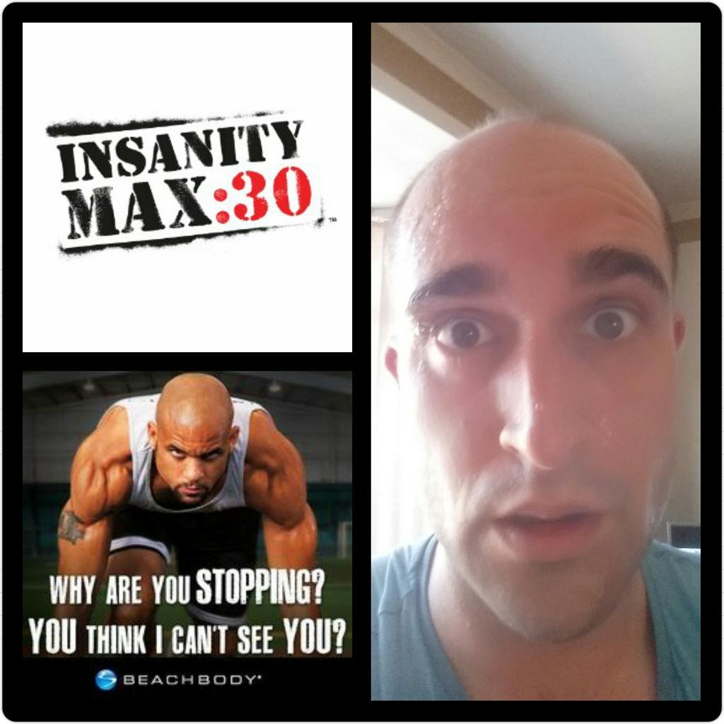 A_R_Lenton's tweet photo. @shauntfitness @InsanityMAX30 #sweatintervals in 22Β°c morning heat = MAJOR #sweatisfaction!! http://t.co/jOYgpphnvU