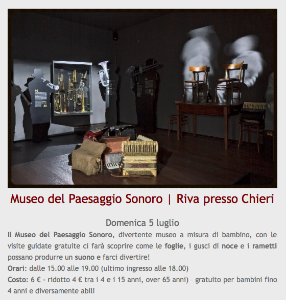 TheatrumTorino's tweet image. Le proposte di visita x domenica 5 luglio info 011.5211788 prenotazioniftm@arteintorino.com
