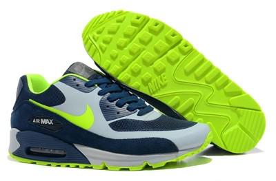 NikeOutlets's tweet photo. Hombre H32O5 Nike Air Max 90 Hyperfuse PRM Zapatillas Marina Gris Verde http://t.co/7xW8OO0DEu