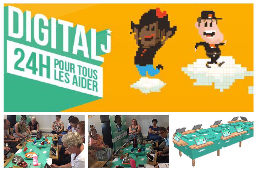 Antoine__Adam's tweet photo. L'expérience #DigitalJ a démarré à l'#AGPROGO manip,échanges, pour mieux servir le client Pro en services digitaux http://t.co/0OquQllXC4