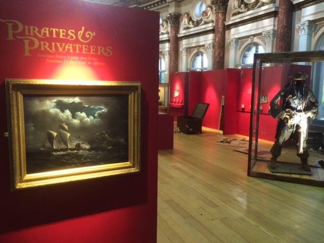 Our pirate exhibition is starting to take shape. See it at the Maritime Museum from Saturday! bit.ly/1KuM8nb
