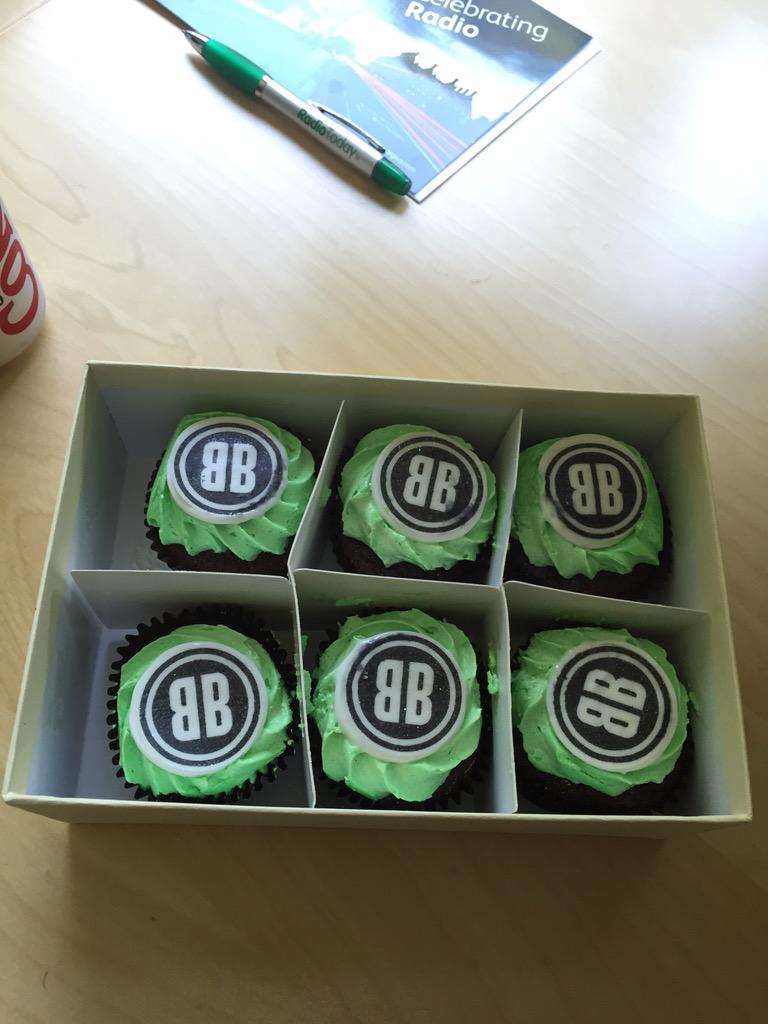 Perfect timing. These just arrived @ RadioToday HQ and we are HUNGRY! Thanks <a href="/bedsandbeats/">Beds & Beats</a> 🍰