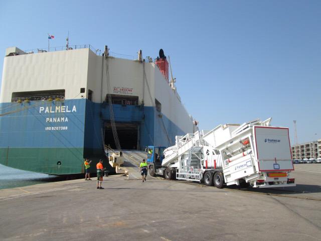 MV Palmela loading in Barcelona port

#nmtshipping