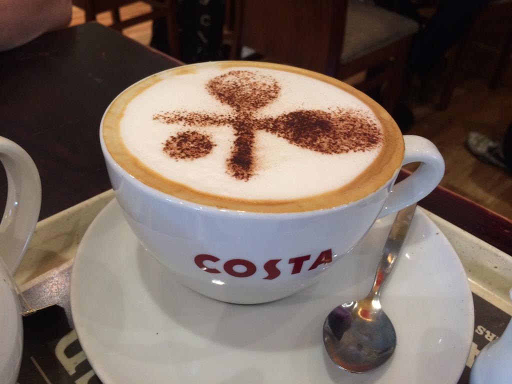 A nice Wimbledon coffee from Costa #Wimbledon2015 #Costa