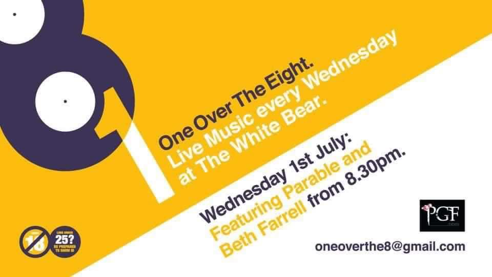 OfficialParable's tweet image. Playing at @TWB_Barnsley tonight for @OneOverthe_8 alongside other great artists. See you there!