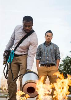 Two students have created a sonic fire extinguisher youtube.com/watch?v=uPVQMZ…