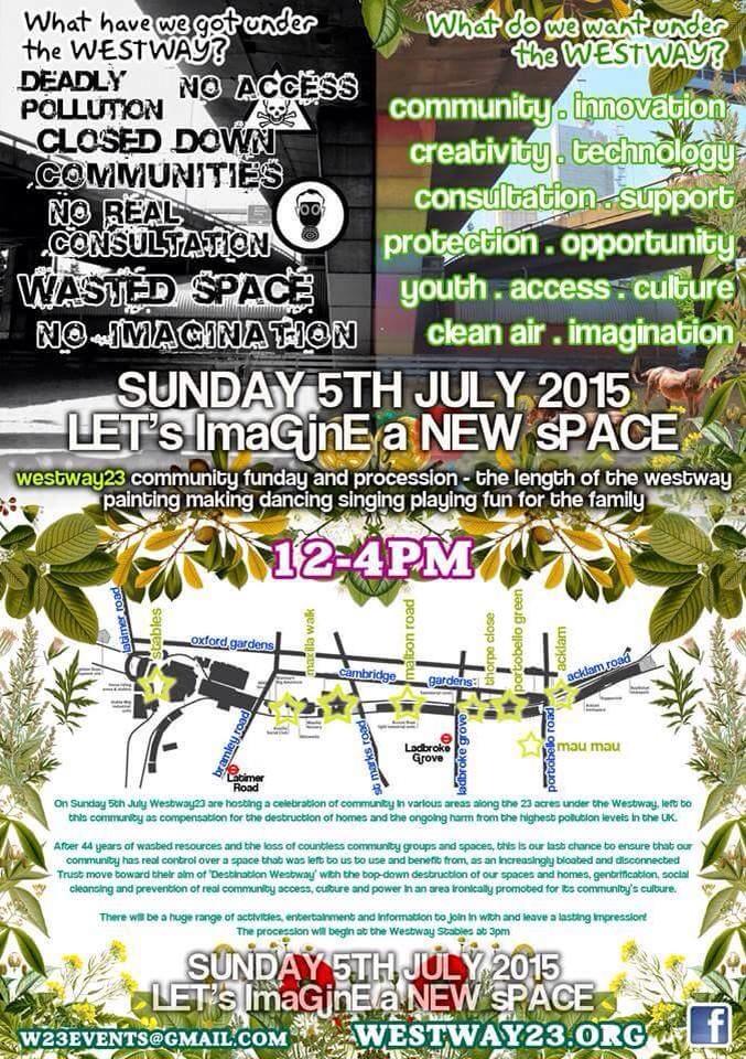 Protect West London communities from social cleansing! Procession Sunday by <a href="/Westway23/">Westway23</a> fundrazr.com/campaigns/d10F… #olsx