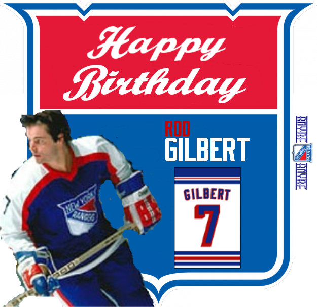 Happy Birthday to Mr. Ranger Rod Gilbert 