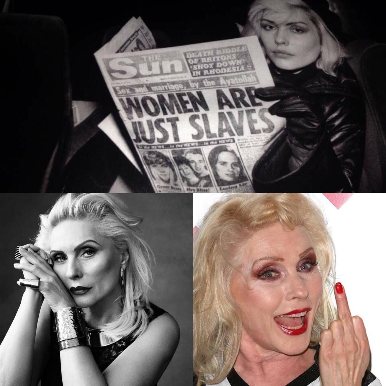 Happy Birthday, Debbie Harry. 70 and stunning! What a woman. 