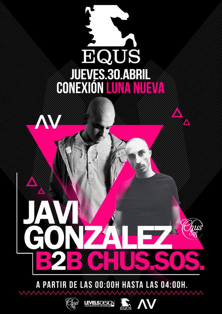 Diseño de cartel para <a href="/gabiequs/">CAFETERIA EQUS</a> junto a @chussos b2b con #JaviGonzalez 

Los jueves en albacete arden!!