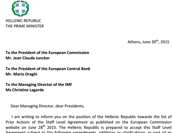 EconomiaLV's tweet photo. DOCUMENTO La carta de Tsipras a la troika  http://t.co/GginwRGerf http://t.co/Kj1rtH1v73