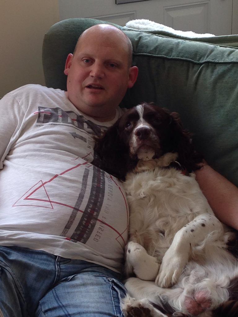 HannahRafe's tweet image. One sedated dog after eating a sock #simpledog