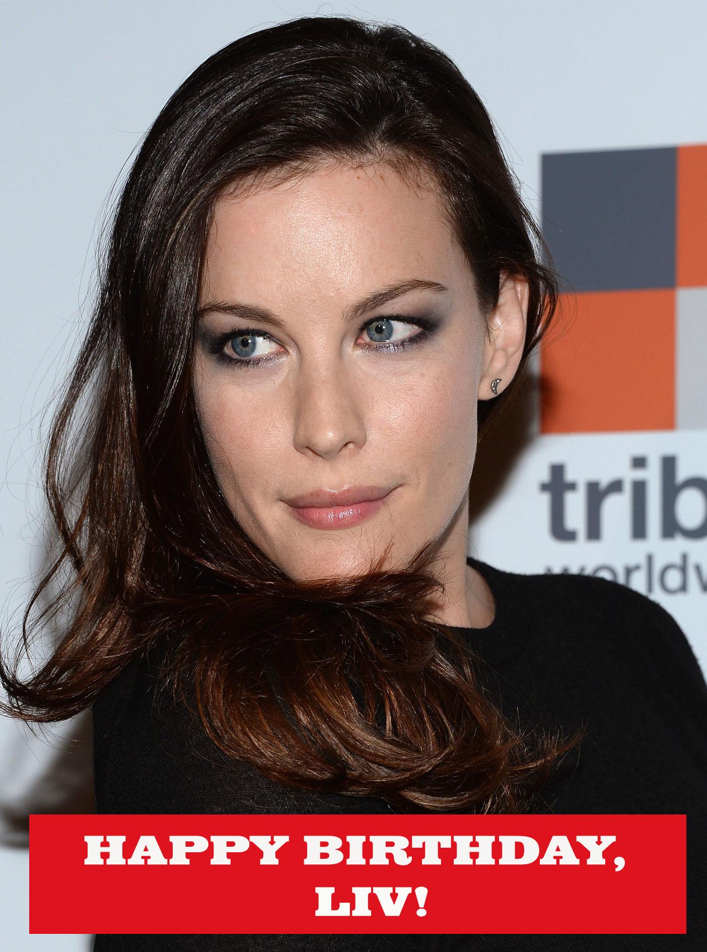 Happy Birthday to Liv Tyler. Steven Tyler gave us a great gift. 