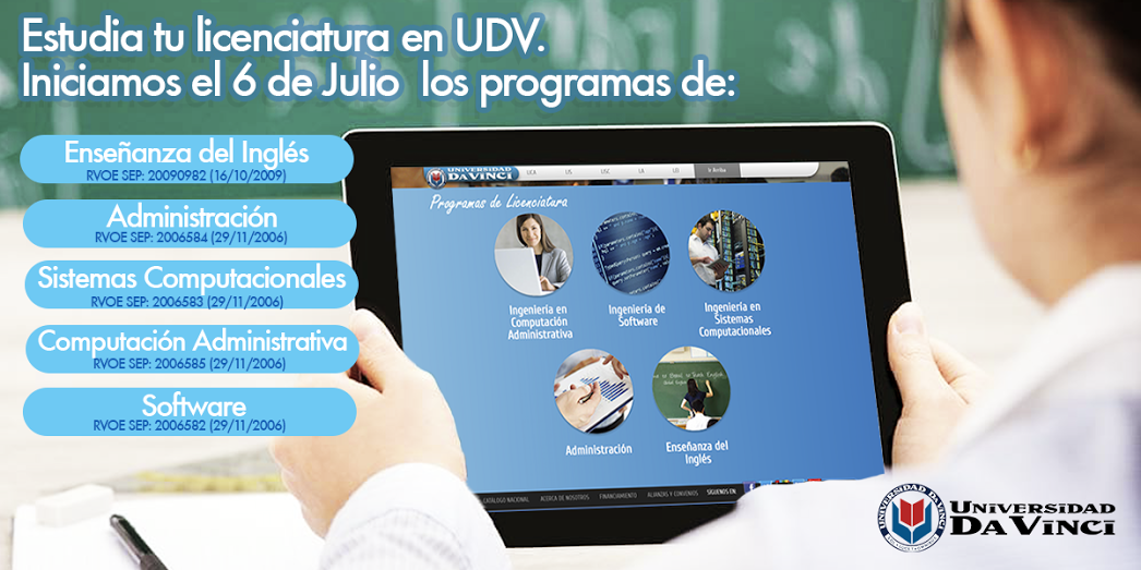 Solicita informes: udavinci.edu.mx/cont%C3%A1ctan…