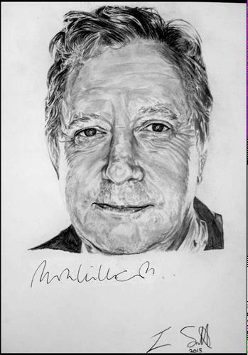 jonosdrawings's tweet photo. Drawing of Harry Potter's Mr Weasley aka Mark Williams signed by the man himself. @HarryPotterFilm #HarryPotter http://t.co/UNFh9fkr2I