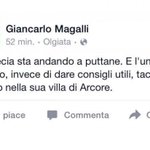 RT @Lettera43: «La #Grecia va a puttane. E l'esperto...». #Magalli scatenato, la rete lo vuole alla Farnesina 