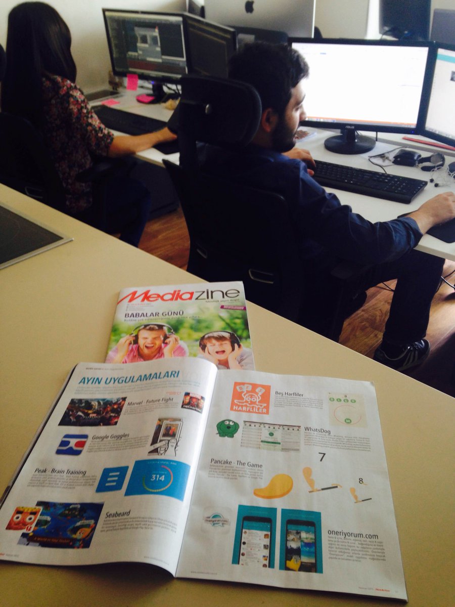 Bizi Mediazine dergisinde "Ayın Uygulamaları" sayfasına seçen <a href="/mediamarkt_tr/">MediaMarkt Türkiye</a> 'ye çok teşekkürler.