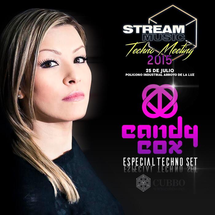 streammusic_'s tweet photo. PRIMERA CONFIRMACIÓN PARA STREAM TECHNO MEETING 2015 !! CANDY COX !!!! http://t.co/hXtxk83wkl