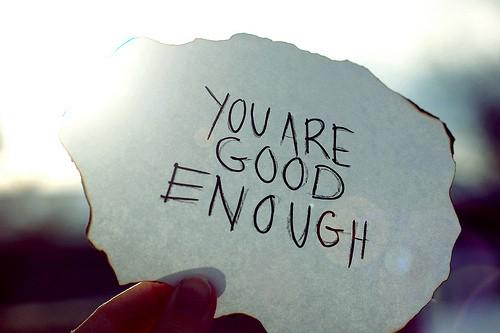 FasterFounders's tweet photo. You are good enough #smallbiz #success http://t.co/kyyiJMjBRb http://t.co/7dZ18DJdjk