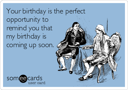 annoyedhero's tweet photo. @DeathByCanada --random birthday cards. B^) http://t.co/oBOlf6PAib