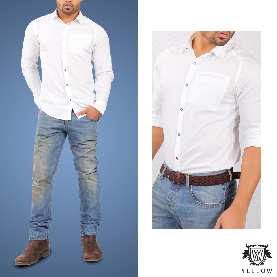 YLWClothing's tweet image. We're loving this #summer look. How about you? #Yellow #YellowSU15 #casualwear #Buttondown #MensWear
