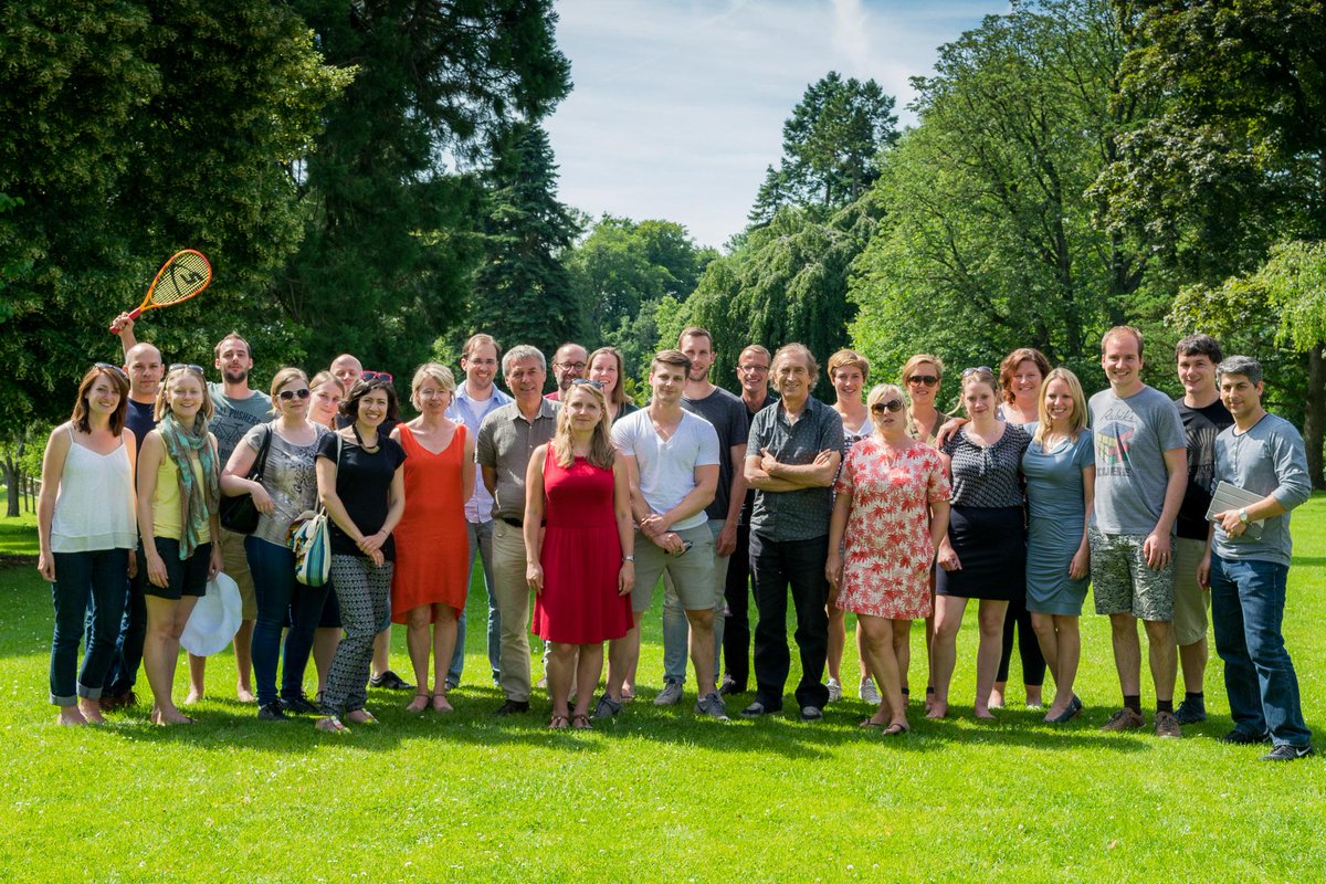 Great times! @OGPLeuven: Successful, summery #retreat near Durbuy :) On to a new year!