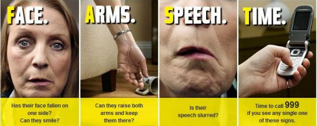 Act FAST if you experience #stroke symptoms ow.ly/Ikxj8  #healthybrum