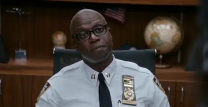 Happy Bday Andre Braugher! Here he is as the unflappable Capt.Holt BROOKLYN NINE-NINE  