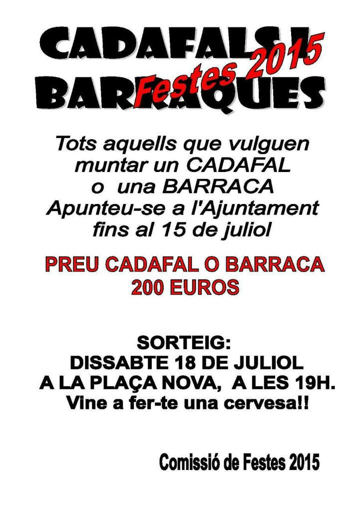 jupeta2's tweet photo. Ja venen les festes. @CFestes2015 heu fet molt bona faena tot l'any! http://t.co/EU62hEvP4S