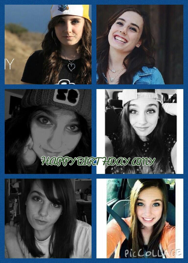 Happy birthday to Amy Cimorelli     
