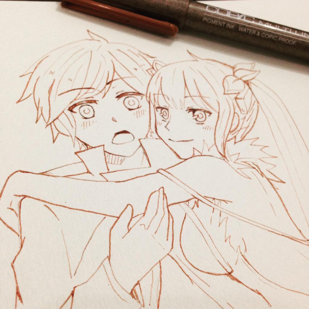 Ellen On Twitter DanMachi Fanart Danmachi Bellcranel Hestia
