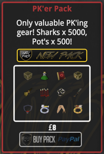 RSboostercom's tweet photo. The New 'PK Pack' is Finally Released!
We replaced the old Supply pack with this new one! :)
@RSboostercom http://t.co/mVWaiGBK3c