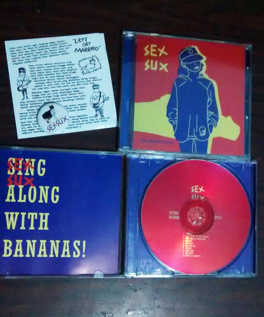 CD <a href="/SxSux/">Sex Sux</a> now available at <a href="/WarungMusikShop/">Warung Musik</a> &amp; TWINS Shop, Blok M Square!