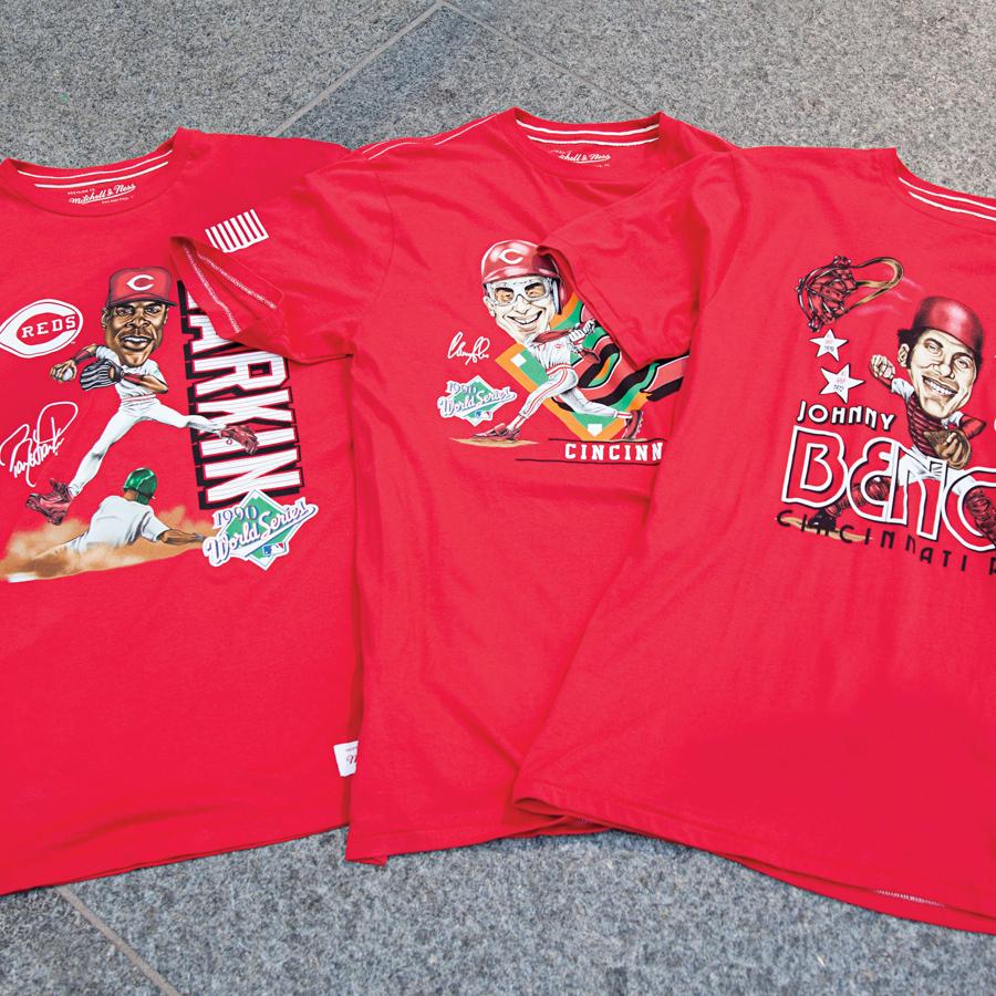 mitchell_ness's tweet photo. Ready for MLB All-Star 2015? @reds @mlb #Cincy #Larkin #Sabo #Bench #mntees #mncollection http://t.co/2MnBq5l6CW http://t.co/WhduHjKV9D