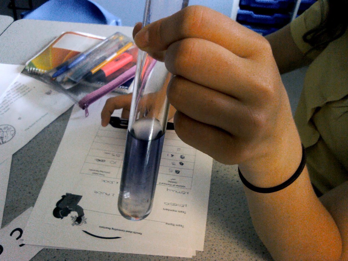 DWSChemistry's tweet photo. Wow! How fast was that? http://t.co/emZRkxz7gN