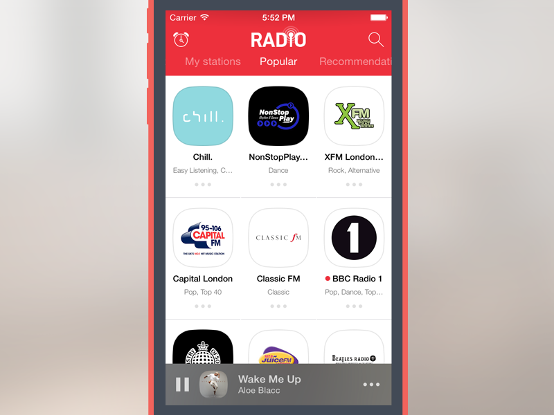 ArtemPuchkin's tweet photo. Guys, I need #invite on #Dribbble! Check out my last work Radio App for iOS!
https://t.co/Xq1EKGWhWS
#DribbbleInvites http://t.co/4gmb3URIQm