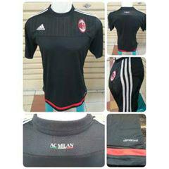 Jersey18_ID's tweet photo. Milan Prematch Black | S M L XL |ввм 265F72EA | SMS 085710524887 http://t.co/eAbsTaWbBF