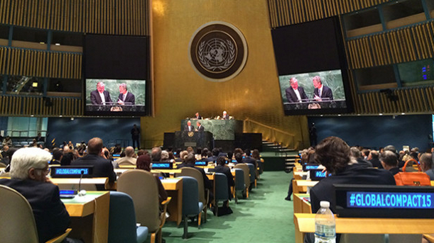 devex's tweet photo. The UN Global Compact at 15: http://t.co/TLSXqcl317 @globalcompact #GlobalCompact15 via @DevexImpact http://t.co/0TFbBqYBJA
