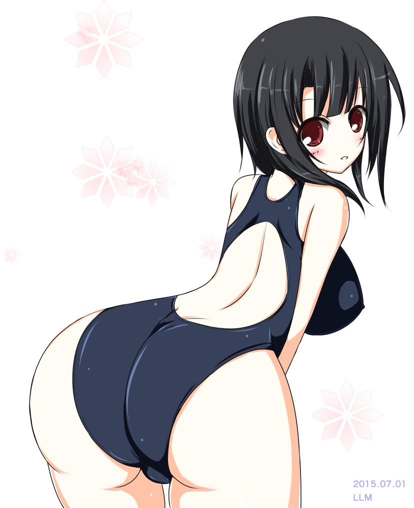 #艦これ版深夜の真剣お絵描き60分一本勝負
#艦これ版真剣お絵描き60分一本勝負_20150701
巨乳こそ競泳水着 