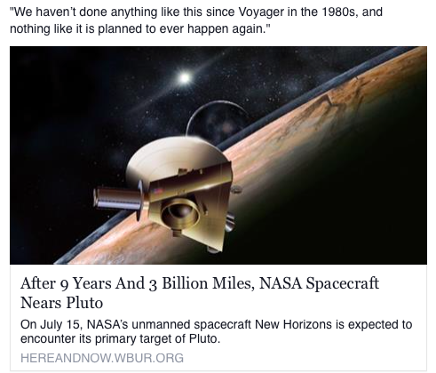 YNHallak's tweet photo. With #Pluto On Its Horizon, #NASA Spacecraft Nears Target http://t.co/HhrhUn6UAm
#PlutoFlyBy #plutoIsBack #PlutoTime http://t.co/UWO9LyCmpK